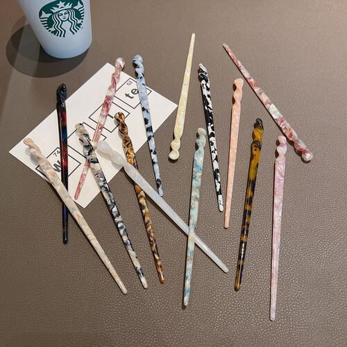 醋酸简约风现代日常新款盘发神器