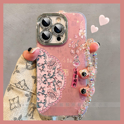 新中式诸事顺利葫芦适用iPhone17ProMax手机壳苹果16pro镜头全包14马年巨好看15过年ip17pm新年款女13保护套z