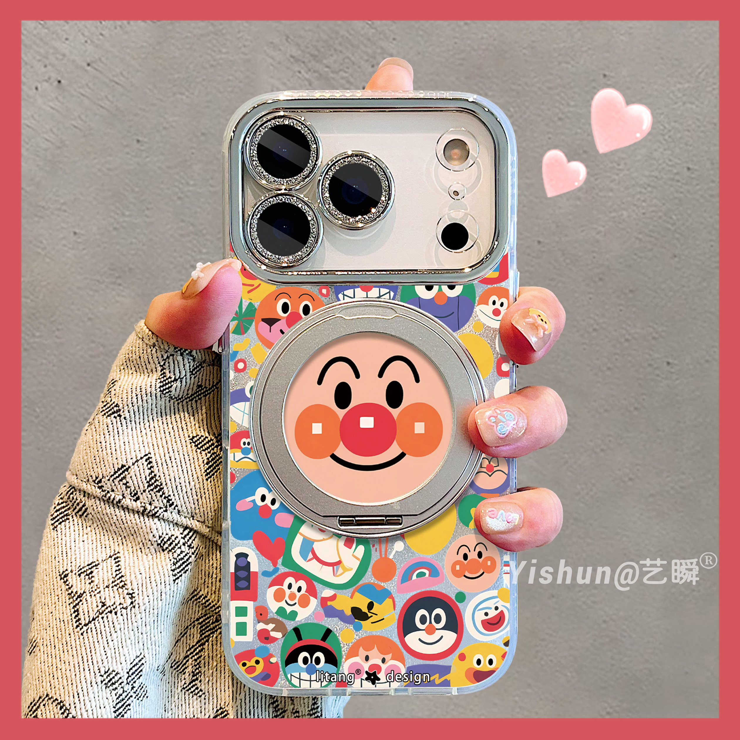 爱与正义使者·百变面包超人适用苹果17/17promax手机壳3