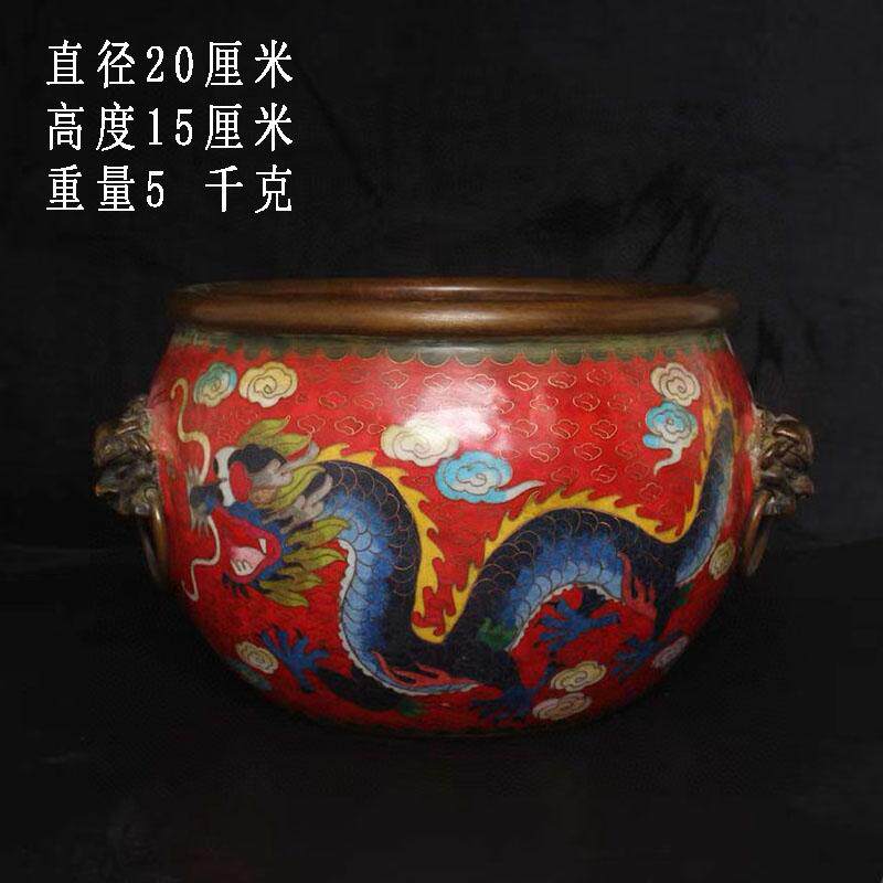 古玩杂项收藏仿古老货景泰蓝