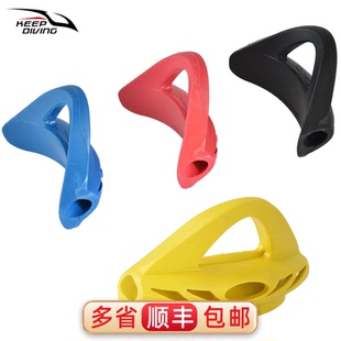 2支装潜水脚蹼弹簧钢带提手可替换彩色橡胶拎手技潜装备XJ-004