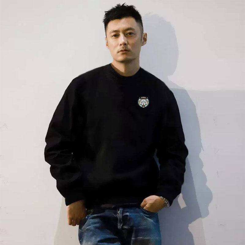 2020新款秋冬季余文乐潮牌卫衣男装加绒加厚外套宽松潮流套头衣服