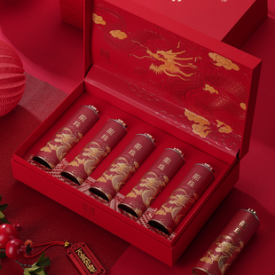 古树龙珠包装盒5罐30颗装冰岛龙珠普洱茶叶礼盒装空盒定制