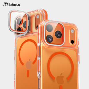 Balueus适用苹果17ProMax手机壳iPhone16Pro保护套2025新款 15透明磁吸14镜头支架13全包防摔12超火ip外壳pm