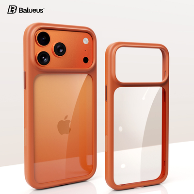 Balueus适用苹果17ProMax手机壳iPhone17Pro硅胶透明保护套17全包防摔AI相机按键17pm高级感外壳男女2025新款