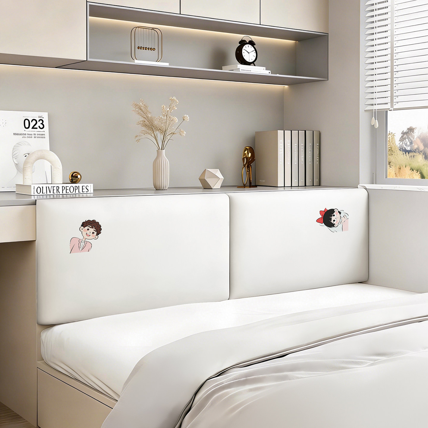 榻榻米专用软包无床头靠垫墙围炕围儿童房防撞墙贴软包大靠背自粘,居家布艺,床头靠垫,淘宝优惠券,粉丝福利购,淘宝优惠卷