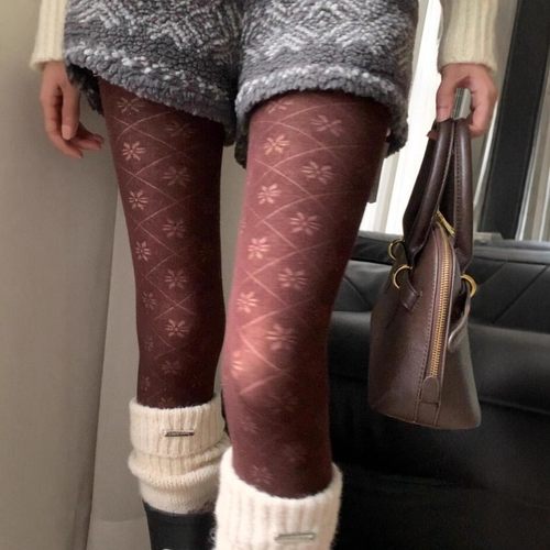 姐感up！细节很足的连裤袜~百搭