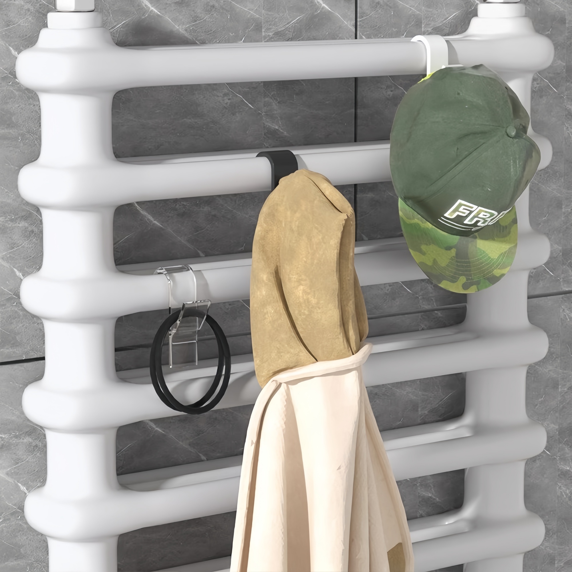 暖气片专用挂钩衣帽架防滑晾衣架