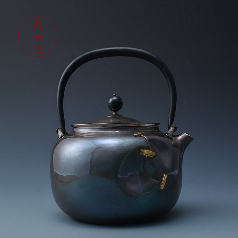 藏六造银壶纯银烧水泡茶壶