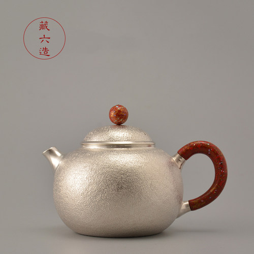 藏六造纯手工纯银999家用