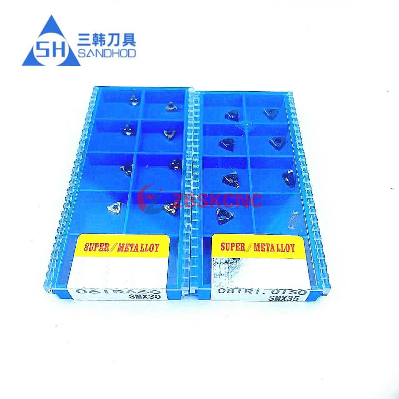 三韩小内孔内螺纹牙刀片挑丝刀粒06IR/08IR 1.0 1.5ISO A60 A55