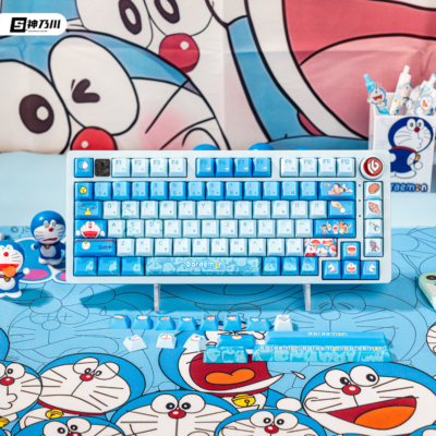 神乃川哆啦A梦键帽卡通主题键帽