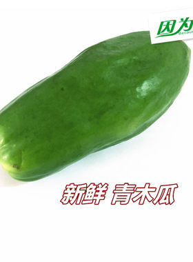 青木瓜新鲜包邮蔬菜约江浙沪皖
