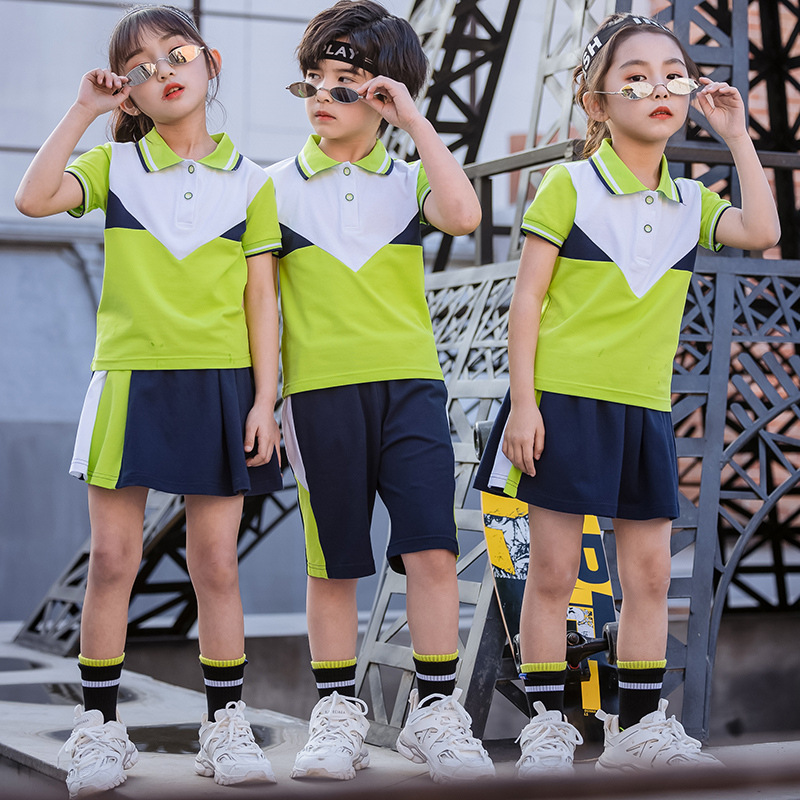 夏季六一儿童啦啦队演出服装拉拉操小学生运动会班服幼儿园表演服