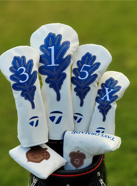 TLM2023橡树山PGA限定版 高尔夫木杆套 杆头套推杆套球头保护帽套