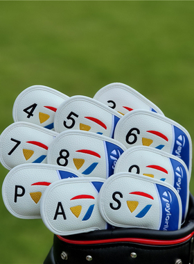 彩色TLM木杆推杆铁杆套 高尔夫球杆套 杆头套 帽套球头保护帽套