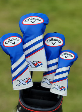 Callaway卡拉威XR蓝色木杆套高尔夫球杆套 杆头套球头保护帽套