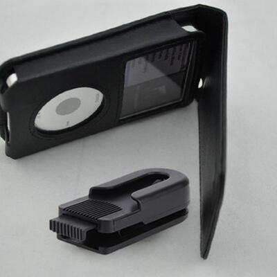 适用苹果ipod classic80/120/160G保护套video上下开皮套可拆腰夹