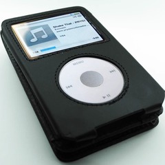 适用苹果ipod classic80G保护套120G 3代160G腰夹皮套video 30G壳