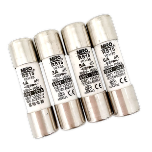 快速熔断保险丝RS15 0.5A2A8A12A25A32A 500V陶瓷保险丝管10X38MM