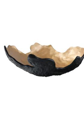 2026轻奢创意树脂收纳盘果盘样板间家居客户厅桌面茶几餐桌装饰品