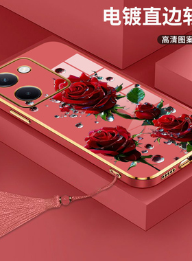 适用vivoy100手机壳vivoy100i新款电镀软壳V1965A硅胶V2304A男女vivoy30防摔vivoy200全包vivoY50时尚vivoY20