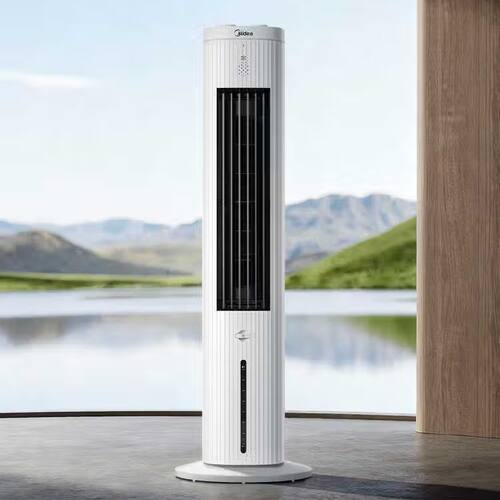 美的空调扇轻音水冷蒸发式冷风扇大风量家用塔扇冷风机ACA10RBS