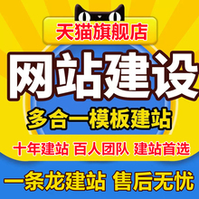 网站建设制作企业公司做网站设计商城模板源码开发定制一条龙全包