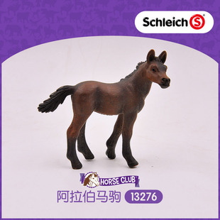 德国schleich思乐 13276阿拉伯马驹马儿俱乐部仿真动物模型玩具