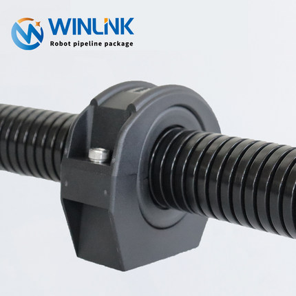威联科WINLINK 工业机器人管线包配球固定座波纹管软管万向支架