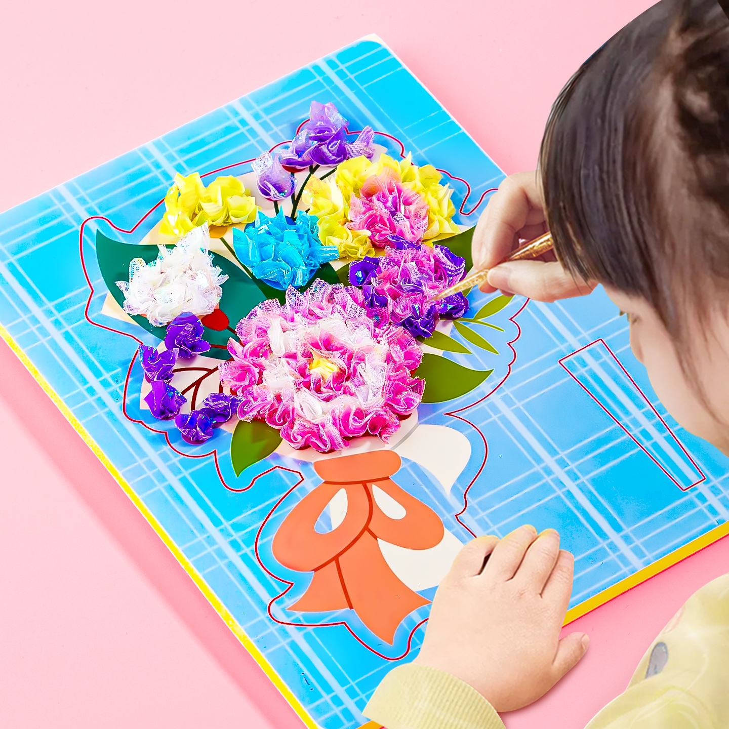 【教师节礼物】花束戳戳乐手工