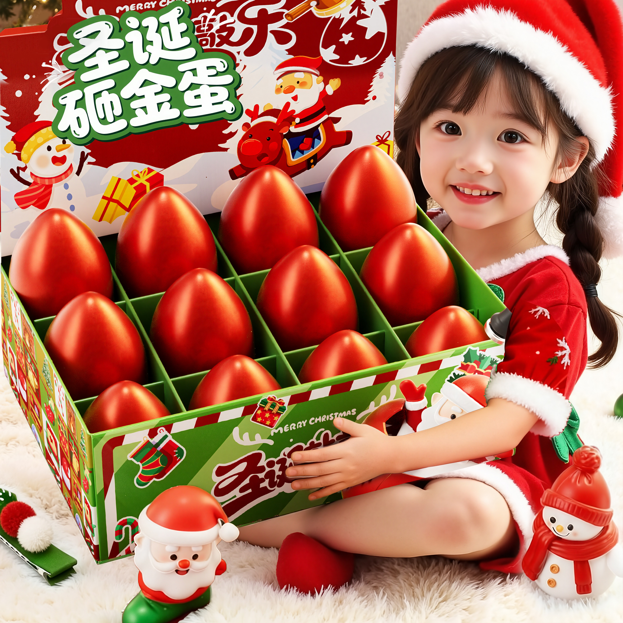 【当日发】圣诞礼物儿童砸金蛋