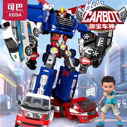 正版咖宝车神玩具变形汽车