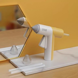 当当狸电动胶枪儿童热熔枪家用无线便携胶枪手工胶棒小型热融