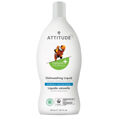 attitude自然花香700ml洗碗液