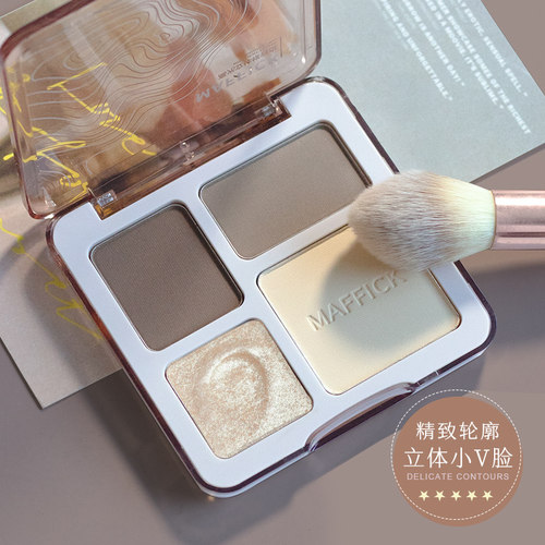 鼻影侧影高光修容一体盘