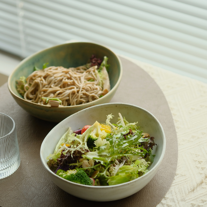 日式粗陶餐具川泽烧大号汤碗