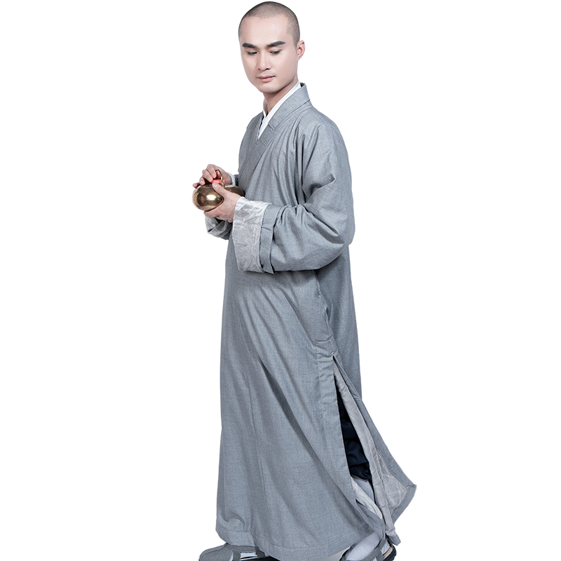 缎梵僧服棉袄大褂加厚出家师父