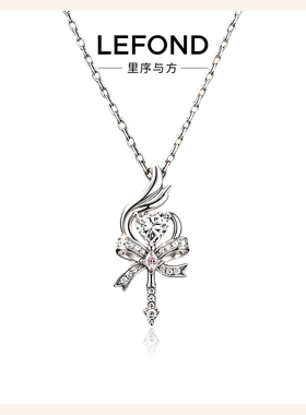 七夕礼物星辰玫瑰钛钢锁骨链
