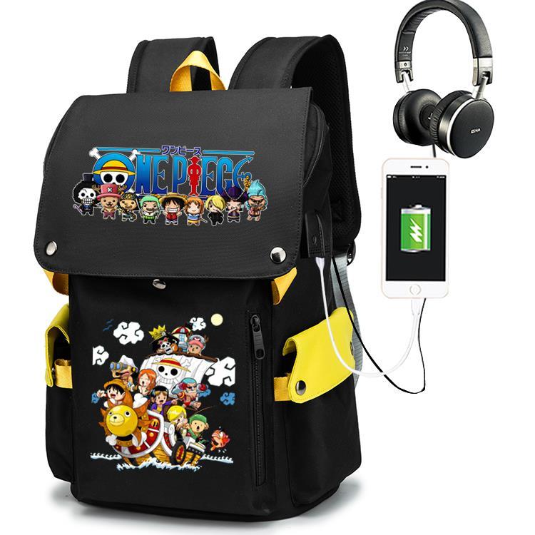 2025航海王书包二次元动漫路飞乔巴索隆乌索普娜美初高中学生双肩