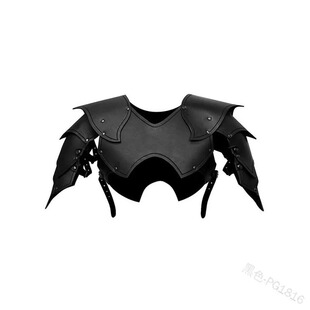 中世纪文艺复兴复古皮革cosplay护肩维京骑士角斗装扮武士盔甲