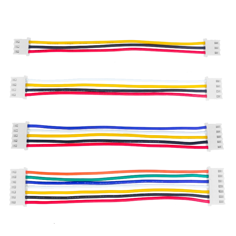 XH2.54mm 双头同向端子线束连接线2/3/4/5/6/8/10-20P 20/30/50CM