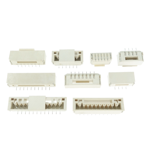 GH1.25mm带锁扣 立贴/卧贴  贴片母座 2P3P4P5P6P7P8P9P10P11P12P