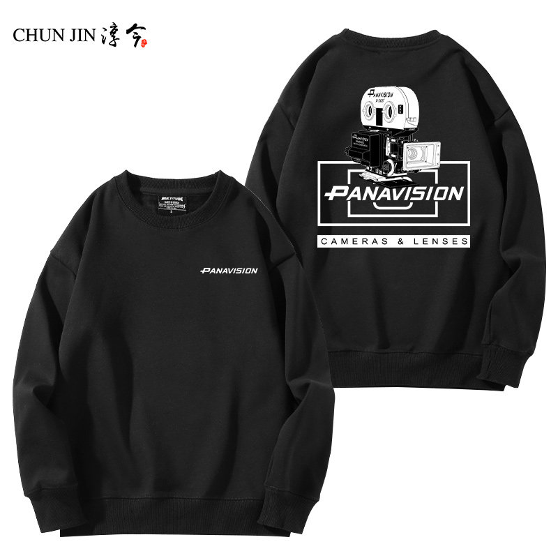 panavision潘那维申摄影师影视爱好者导演衣服圆领卫衣男女可定制