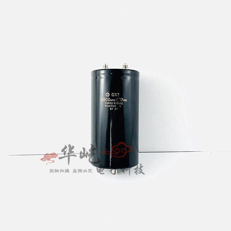 420v6800uf GX2 原装 日立变频器 6800mfd420vdc底部带尾固定电容