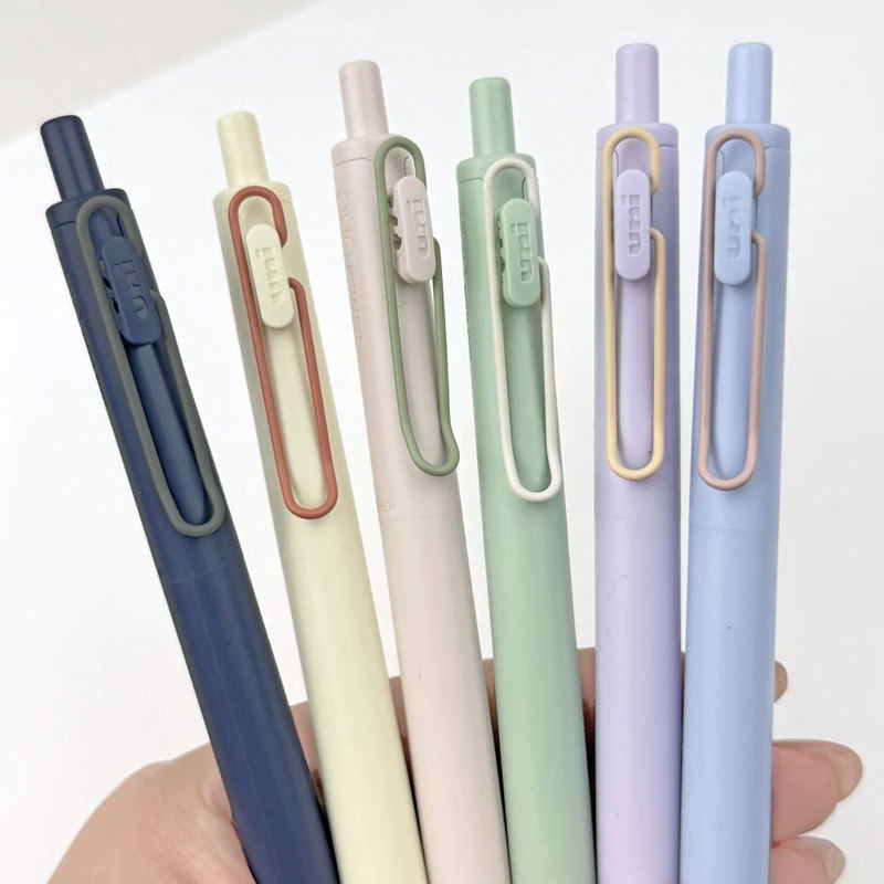 日本Uni三菱小浓芯撞色彩夹限定