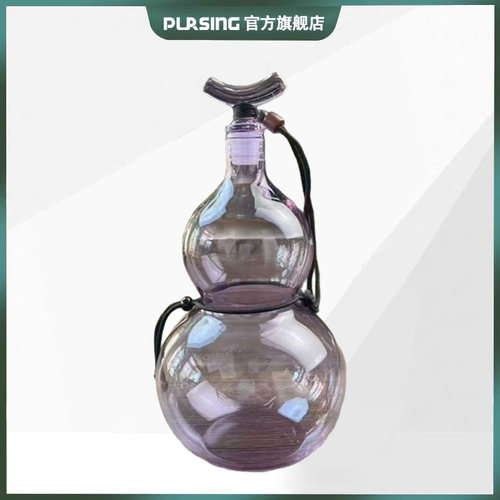 pursing泡酒壶葫芦瓶网红景点茶饮透明玻冷萃瓶玻璃壶葫芦水壶