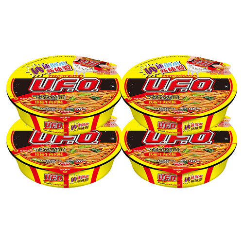 合味道UFO飞碟炒面3口味6碗组合 速食面干拌面碗面泡面混装