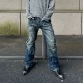 Distressed Blue