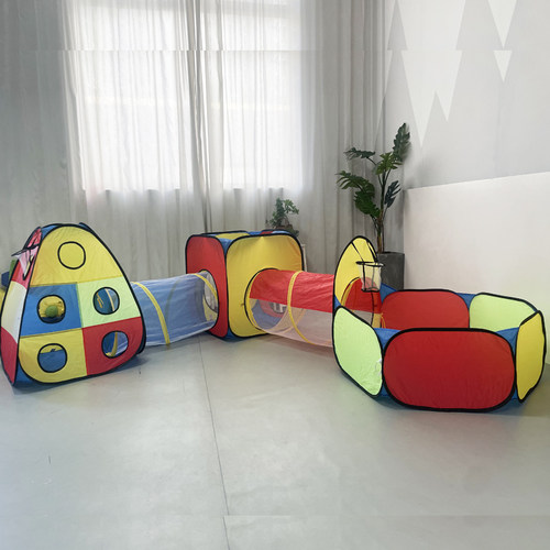 儿童城堡帐篷隧道五件套